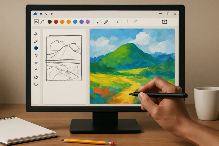 Aan de slag: workflow van schets tot export