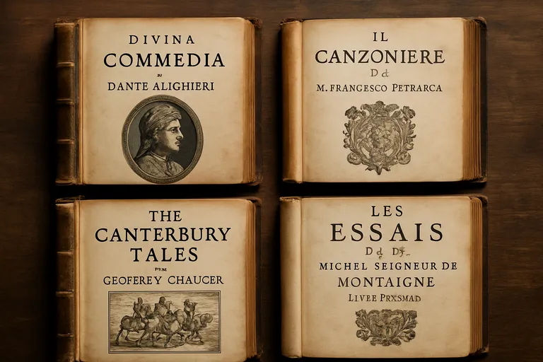 Belangrijke auteurs en werken in europa