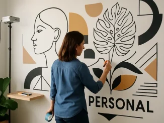 Creatieve muurkunst met impact: teken en verf je wanden tot een persoonlijk verhaal