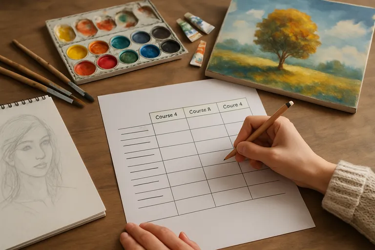 Hoe kies je de juiste cursus tekenen en schilderen