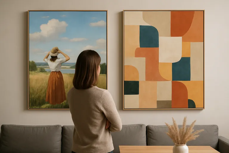 Hoe kies je: figuratief of abstract voor jouw smaak en ruimte?