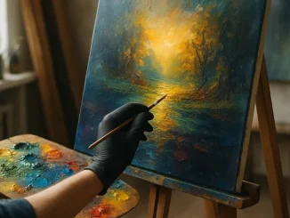 Schilderij verven met impact: kleur, licht en lagen voor diepte en glans