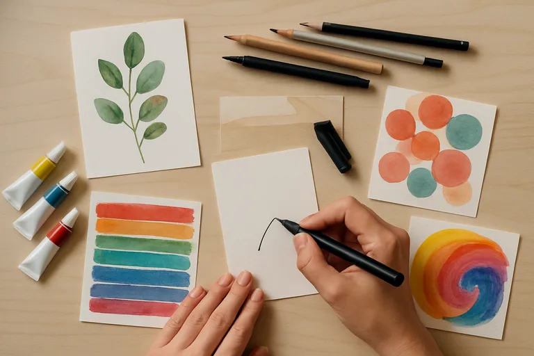 Snelle kunst ideeen voor beginners