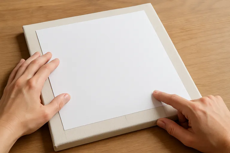 Stappenplan: papier strak en bubbelvrij plakken