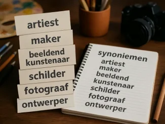 Synoniemen en alternatieven voor kunstenaar: van beeldend maker tot creatieve professional