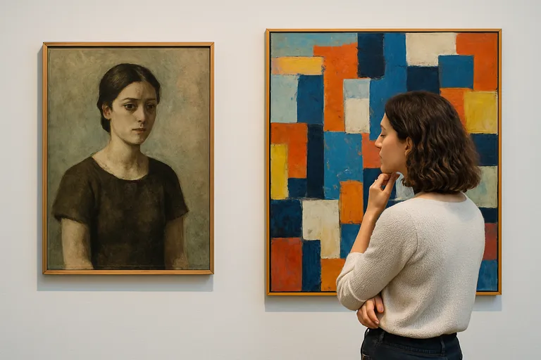 Werken met figuratief en abstract: kijken, kopen en maken